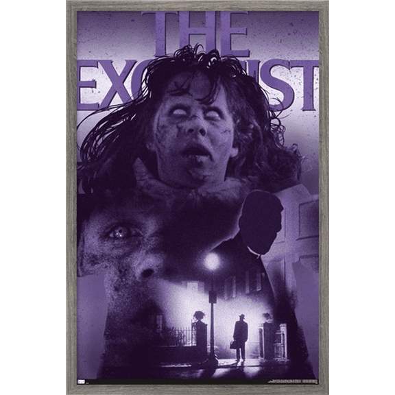 The Exorcist - Collage Wall Poster, 14.725" x 22.375", Framed