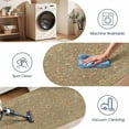 thumbnail image 4 of Washable Runner Rug 2x6 ft Non-Slip Soft Low-Profile Microfiber Farmhouse Distressed Floral Rug for Kitchen, Entryway, Hallway, Laundry, Bedroom, 4 of 6