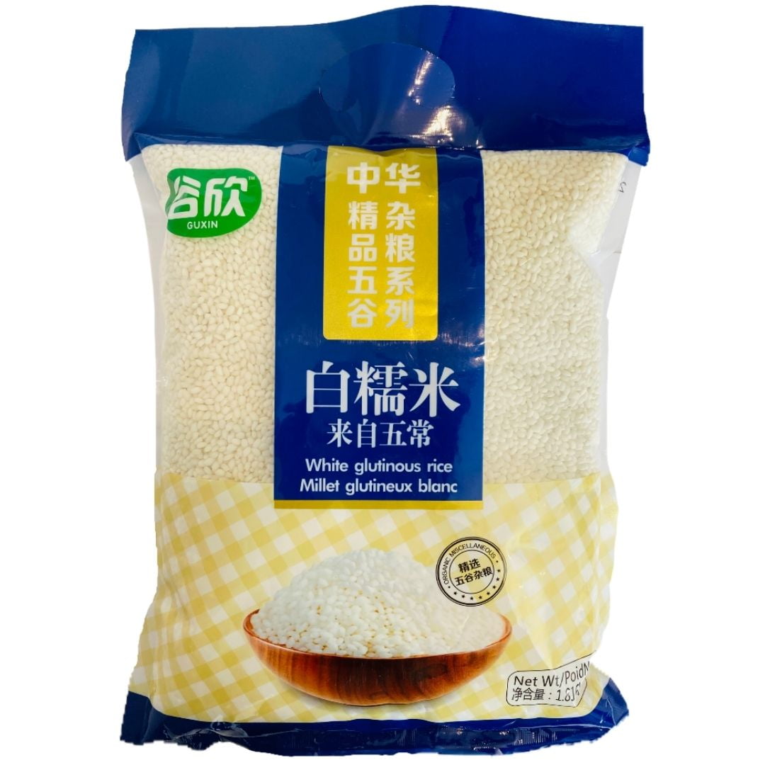 WHITE GLUTINOUS RICE - FRENCH FIVE RIZ GLUANT BLANC