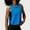 Blue, variant on QUNYINEY Solid Women's Tank Tops Sleeveless Muscle Crewneck Athletic Shirts Workout Yoga Loose Tank Tops