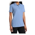 thumbnail image 4 of Mafoose Female Shortsleeve Activewear Stain-Release Polo Light Blue L, 4 of 6