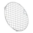 thumbnail image 3 of YLSHRF Steamer Rack, Stainless Steel Barbecue Net, Multipurpose Baking Wire Mesh, Grill BBQ Net Mesh Barbecue Steaming Rack Fryer Accessories, 3 of 8