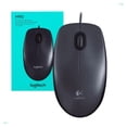 thumbnail image 2 of Ratón Logitech M90 negro con cable USB para Mac, Windows, Linux, 2 of 2