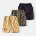 thumbnail image 6 of MDUKONU Toddler Boys Cargo Shorts Adjustable Waist Baggy Fit Cool Casual Shorts Football Workout Clothes for Kids Size: 3-4 Years Navy, 6 of 6