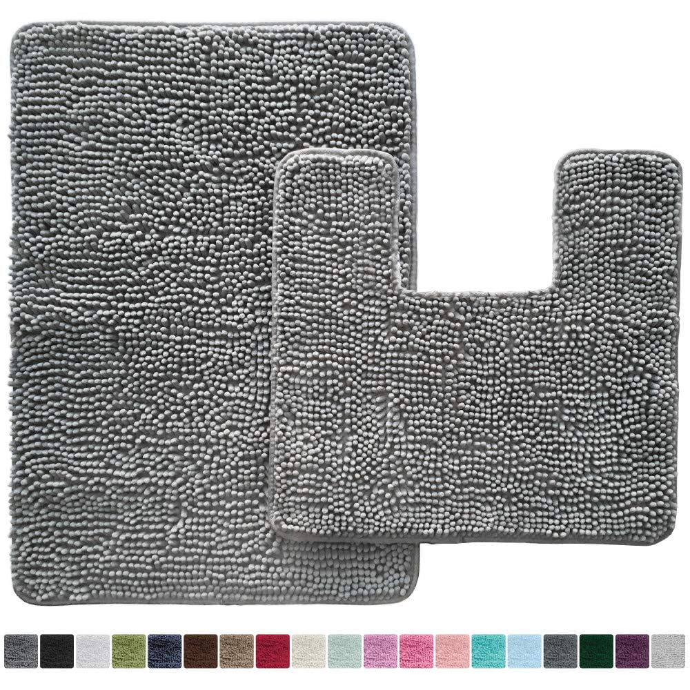 pedestal mat for square toilet