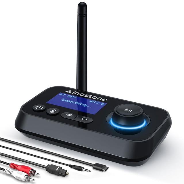 Transmisor-receptor Bluetooth Ainostone Bluetooth 5.0 3 en 1