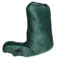 thumbnail image 5 of Home Soft Things Faux Fur Bedrest Pillow Cover Large Size - Dark Green - 28" x 30" x 17", 5 of 9