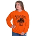 thumbnail image 3 of Solve Pi Math Geeky Nerdy Funny Smart Sweatshirt for Men or Women Brisco Brands X, 3 of 6