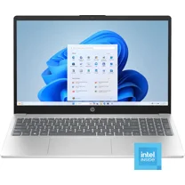 HP - 15.6" Laptop - Intel N100 2023 - 4GB Memory - 128GB UFS - Natural Silver