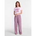 thumbnail image 2 of No Boundaries Sleep Boxer Pants, Women's XS-XXL, 2 of 5