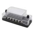 thumbnail image 4 of Lame Fusible Bloc 6 Façon Imperméable à l'Eau Couvercle Transparent PC Porte-Fusible pour 12V 24V Car Ship, 4 of 14