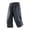 Dark Gray #15, variant on Men's Capri Pants Drawstring Baggy Capris 2026 Summer Below the Knee Yoga Shorts Big and Tall Elastic Waist Lightweight with Zipper Pockets 2XL