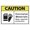Warning Sign 1, variant on Caution Corrosive Materials Outdoor Metal Sign 12 x 8 Inches - Suitable for Business, Workplace, Office, Home, Road, Delivery, Garden, Lab, Chemical Storage