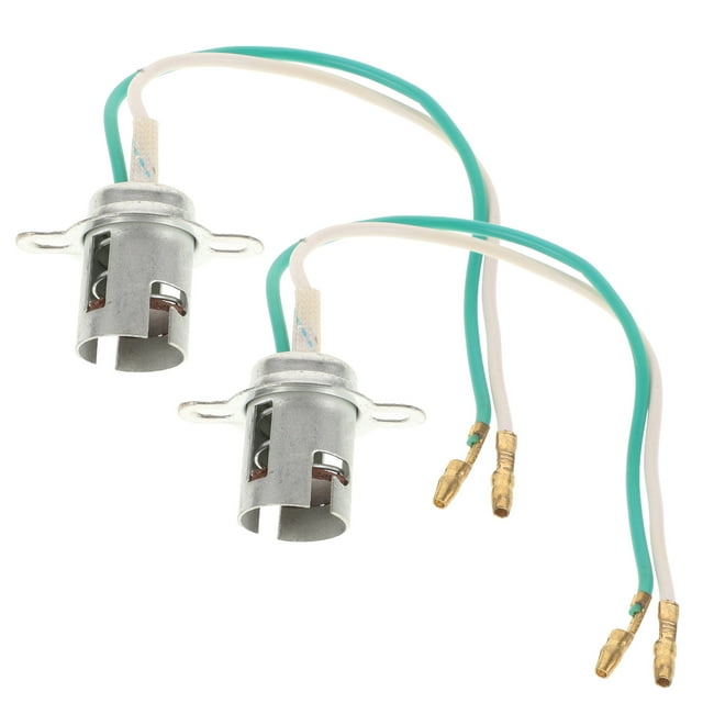 Miangastore 2pcs Motorcycle Scooter Tail Light Sockets Easy Installation Lamps Socket Holder Adapter (Turn Signal Socket)