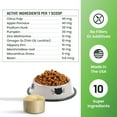 thumbnail image 7 of Hairball Support for Cats - 10 Super Ingredients for Hairball Relief, Digestive Support & Healthy Skin - No Fillers - Psyllium, Pumpkin, Omega-3s & More - 120 Scoops, 7 of 7