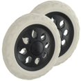 thumbnail image 1 of LOVEVER 2pcs Heavy Duty Caster Wheels Shopping Cart Caster Trolley Wheels Replacements, 1 of 8