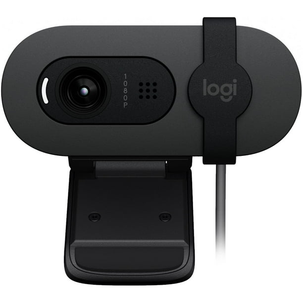 Webcam LOGITECH Brio 100 Full HD 1080p USB Microfono Integrado negro