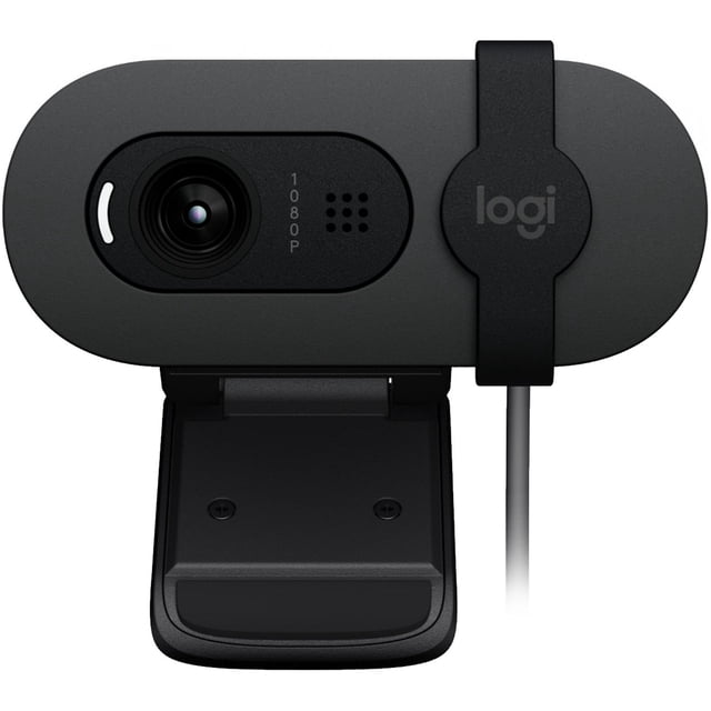Webcam LOGITECH Brio 100 Full HD 1080p USB Microfono Integrado negro