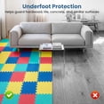thumbnail image 4 of Gymax 36 Pack Interlocking EVA Foam Floor Tiles 2/5 Inch Thick Puzzle Exercise Mats Multicolor, 4 of 10