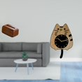 thumbnail image 2 of porta pañuelos,Funda para caja de pañuelos de PP para sala de estar y cocina,Reloj de pared,Reloj de pared decorativo con diseño de gato para sala de estar,silencioso,Reloj de pared de, 2 of 8