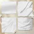 thumbnail image 5 of Men's Linen Shirts Short Sleeve Stand Collar Lace Up T Shirts Casual Lightweight Breathable Relaxed Fit Summer Tees, S, 5 of 7