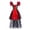 C, variant on HNMKIU Halloween for Girls Toddler Kids Baby Girls Magnificent Witch Halloween Black Gown Fancy Dress Up Cosplay Party Tutu Dress Dresses C - 18-24 Months