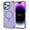 Purple, variant on Case for iPhone 12 / 12 Pro 6.1-inch [Compatible with MagSafe] Shockproof Slim Fit Magnetic Cover Translucent Matte Back Protective Phone Case,Pink,For iPhone 12 / 12 Pro