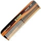 thumbnail image 1 of Peine de bolsillo Kent Ot  Peine de pelo hecho a mano con dientes finos y anchos para hombres, barba y bigote de viaje, corte de sierra y pulido a mano (4,4 pulgadas), 1 of 1