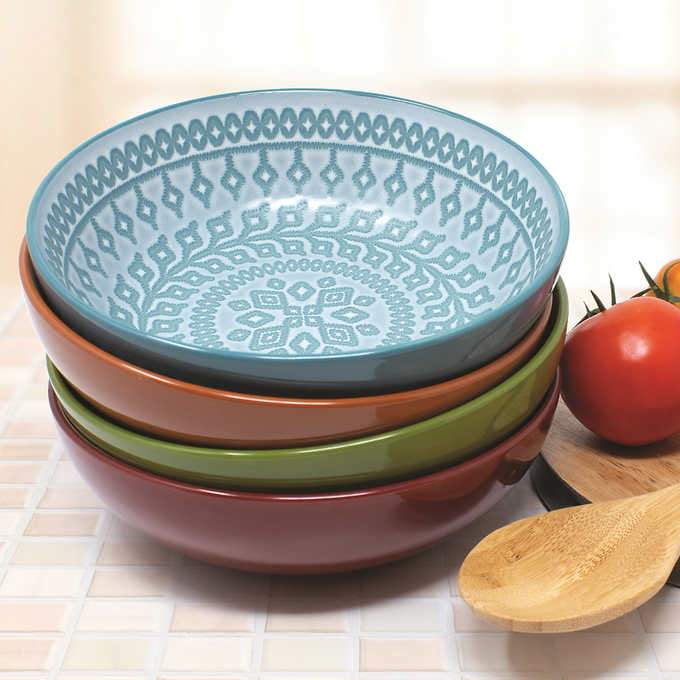 Mikasa Mosaic Serving Bowls Set, 4piece Walmart Canada