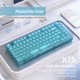 thumbnail image 5 of 82 Teclas Gamer Teclado mecánico 2.4G Teclado mecánico Teclas para computadora portátil PC, 5 of 6