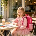 thumbnail image 3 of Ballet Tutu Bow Backpack, Lightweight Nylon Kindergarten School Backpack Padded Strap Daypack for Dance Travel, 3 of 3