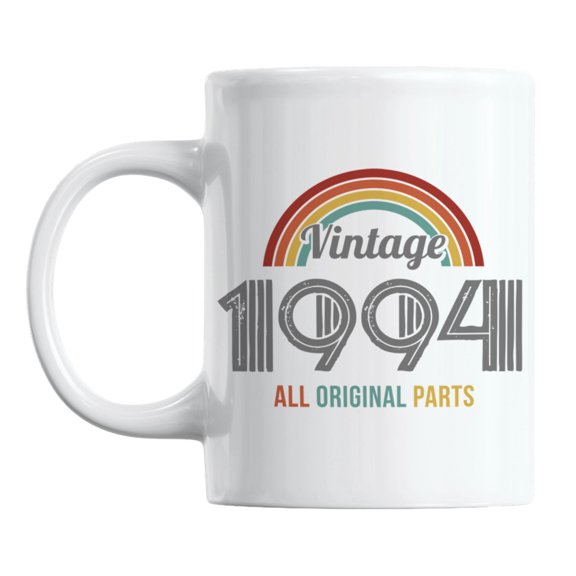 Vintage 1994, All Original Parts feat. a Rainbow Coffee & Tea Mug Cup (11oz)