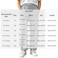 thumbnail image 3 of Nugftut Pants for Boys Elastic Waist Casual Loose Fit Long Pants with Pockets for Daily Outdoor Wear Sizes 13-14, 3 of 9
