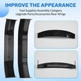 thumbnail image 5 of Para Traseras de Coche Deriva Carreras 1/10 RC Ala del AleróN Cuerpo Camino la Accesorios Piezas Universales, 5 of 5