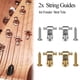 thumbnail image 2 of sweethay 2 uds rodillo profesional cadena árboles cuerda retenedor prácticas hebilla guías con tornillo de montaje piezas de guitarra eléctrica Type3 NO3 sweethay OD026718-02, 2 of 6
