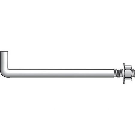 UPC 008236088922 product image for Hillman 5360078 0.75 in. Dia. x 15 in. Steel Round Head Anchor Bolts - Pack of 1 | upcitemdb.com