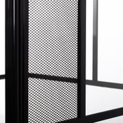 REPTI-ZOO Reptile Knock Down Glass Terrarium with Double Hinge Door 24 x 24 x 48, 120 Gallon