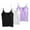 Purple, variant on Alkepwun Shelf Bra Camisoles Top for Women Adjustable Spaghetti Strap Tank Tops Basic Layer Undershirts Camis 3 Pack