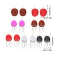thumbnail image 3 of SUSHANG Cowboy Hat Earrings Jewelry Sparkling Tassel Cowboy Hat Earrings Western Cowboy Multi Color Earrings, 3 of 6