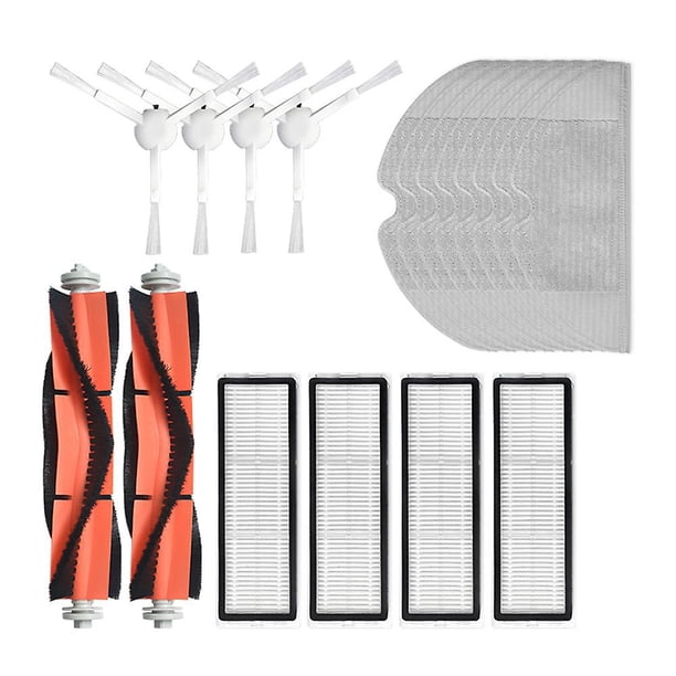 Para Xiaomi 1c Robot aspirador cepillo lateral filtro Hepa paño de mopa