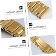 thumbnail image 3 of AVEKI 2pcs Strap Stainless Steel Man Bracelet Adjustable 0601M, 3 of 8