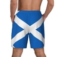 thumbnail image 2 of Mens Scottish Flag 2 in 1 Quick Dry Swim Trunks with Compression Liner Beach Shorts, 2 of 6