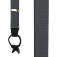 thumbnail image 2 of SuspenderStore Woven Pin Dot Suspenders- 1.38-Inch Wide Elastic - Button - 6 Colors & 2 Sizes, 2 of 4