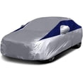 thumbnail image 1 of Titan Brilliant Colour Poly 210T Car Cover for Compact Sedans 447-470 cm. Waterproof, UV Protection, Scratch Resistant, Driver-Side Zippered Opening. Fits Corolla, Sentra, Cruz and More., 1 of 8