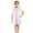 White, variant on Shldybc Girls Swim Cover Up Kids Swimsuit Coverup Kids Zip-Up Beach Pool Bathing Suit Robe with PocketsSummer Savings Clearance