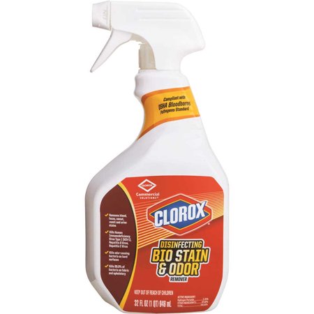 UPC: 0044600319032 | CloroxPro Disinfecting Bio Stain & Odor Remover Spray