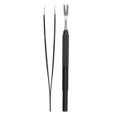 thumbnail image 1 of Tick Remover Tools Stainless Steel Removal Fork and Curved Tweezer Suitable for Human Dogs and Cats, 1 of 1