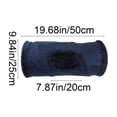 thumbnail image 3 of Two-Way Cat Tunnel with Crinkle Noise, Collapsible Design for Storage and Interactive Play, 3 of 6