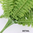 thumbnail image 4 of Wosthever Plantas artificiales Decoración de pared Colgando al aire libre Plástico Faux Green Leaf Fondo Decoración de boda Decoración METRO, 4 of 6