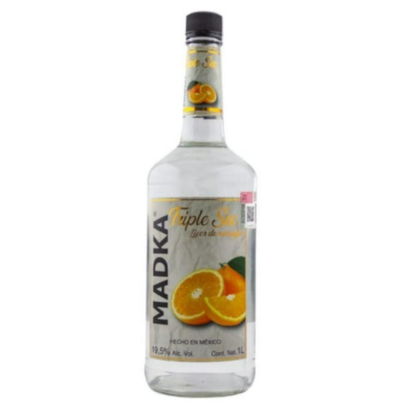Pack de 12 Licor Madka Triple Sec de Naranjas 1 L